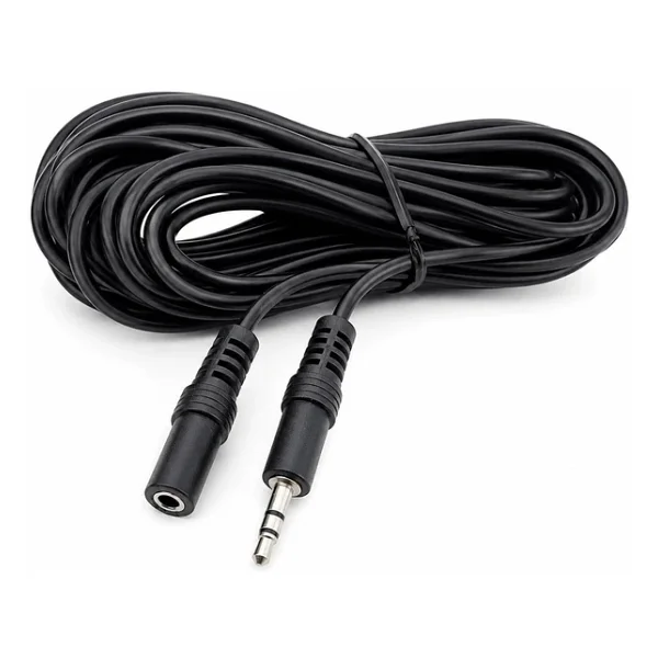 Ayt 3.5 Mm Stereo Erkek Dişi 10 Metre Uzatma Kablo Mikrofon Kulaklık Aux Uzatma Kablosu - Görsel 3