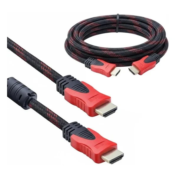 Powermaster Örgülü 3 Metre Hdmı Kablo Hasır Desenli 3d Destekli - Görsel 3