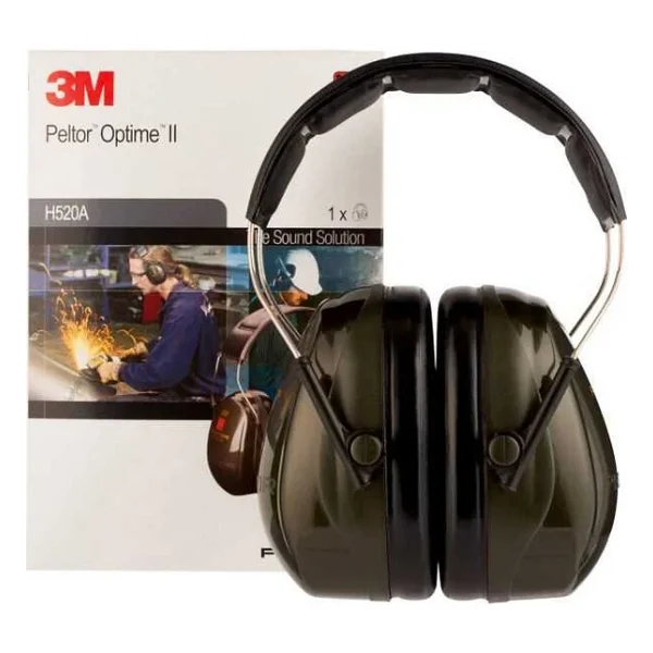 3m H520a 407 Gq Peltor Optime 2 Baş Bantlı İş Güvenliği Kulaklığı - Görsel 5