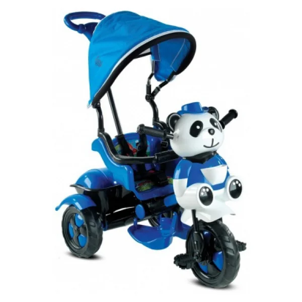 Babyhope 127 Little Panda Mavi 3 Tekerlekli Bisiklet - Görsel 4