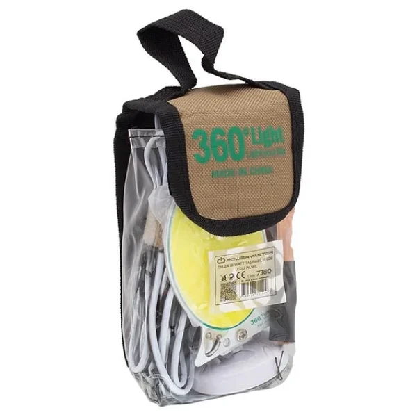Ayt Powermaster Tm-24 Cob Ledli 13 Watt Aku Masali 4 Metre Kablolu Tasinabilir Seyyar Lamba Aydinlatma - Görsel 5