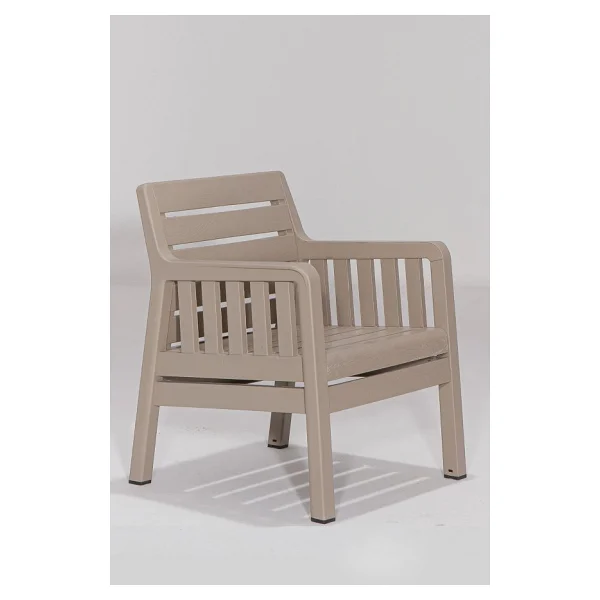 Sandalie Lara 3+1+1+Sehpa Mindersiz Cappuccino Bahçe & Balkon Takımı - Görsel 6