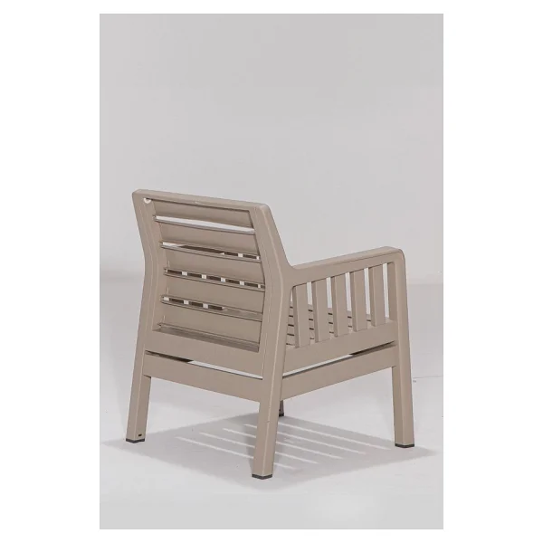 Sandalie Lara 3+1+1+Sehpa Mindersiz Cappuccino Bahçe & Balkon Takımı - Görsel 7