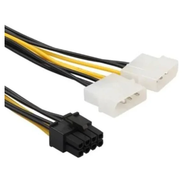 Powermaster 8 Pin Ekran Kartı Kablosu Soketi Çifr Soketli - Görsel 3