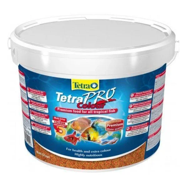 Tetra Pro Colour Cips 10 Lt Renklendiricili Balık Yemi - Görsel 4