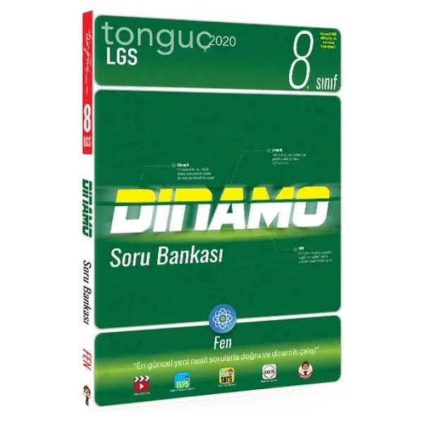 Tonguç Akademi 8. Sınıf Lgs Dinamo Fen Bilimleri Soru Bankası - Görsel 2