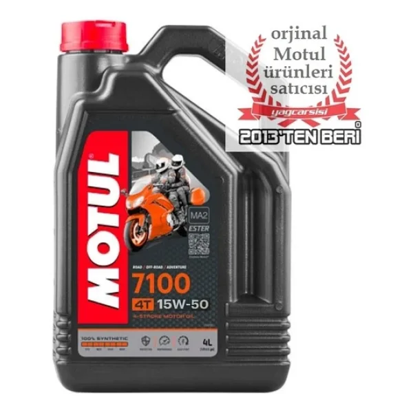 Motul 7100 15w-50 4t 4 Lt Motosiklet Yağı - Görsel 6