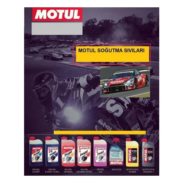 Motul Auto Cool Optimal -37 Derece 1 Lt Antifriz - Görsel 4