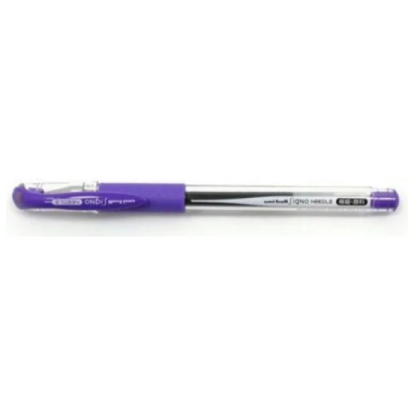 Uni-Ball Signo Needlle 0.38 Mm Mor İğne Uçlu Jel Kalem - Görsel 4