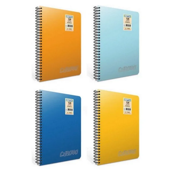 Gıpta Chromo Spiralli A5 100 Yaprak Kareli Defter - Görsel 4