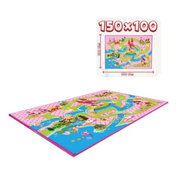 05-732 Oyun Halısı Prenses 150x100 Cm - Görsel 2