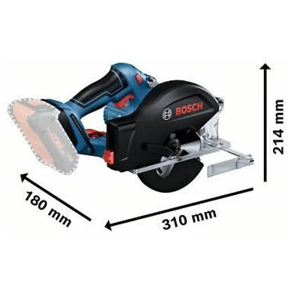 Bosch Gkm 18v-50 Daire Testere - Görsel 4