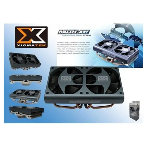 Xigmatek Vd964 Battle-Axe Ekran Kartı Fanı - Görsel 3
