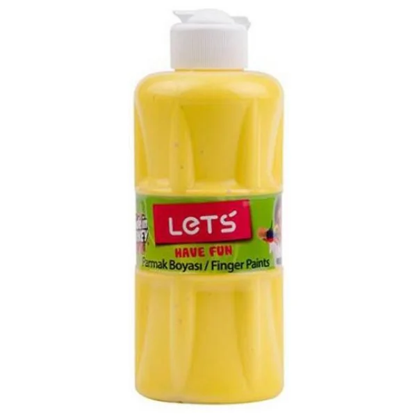 Lets 250 Ml Parmak Boyası Sarı - Görsel 2