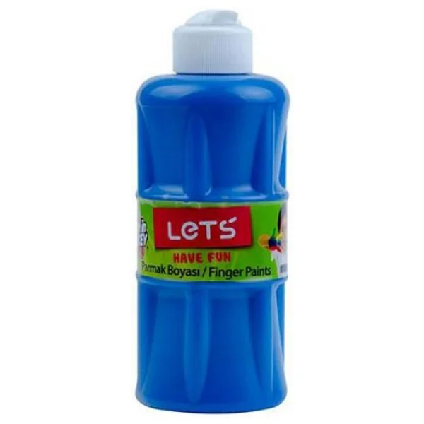 Lets 250 Ml Parmak Boyası Mavi - Görsel 4