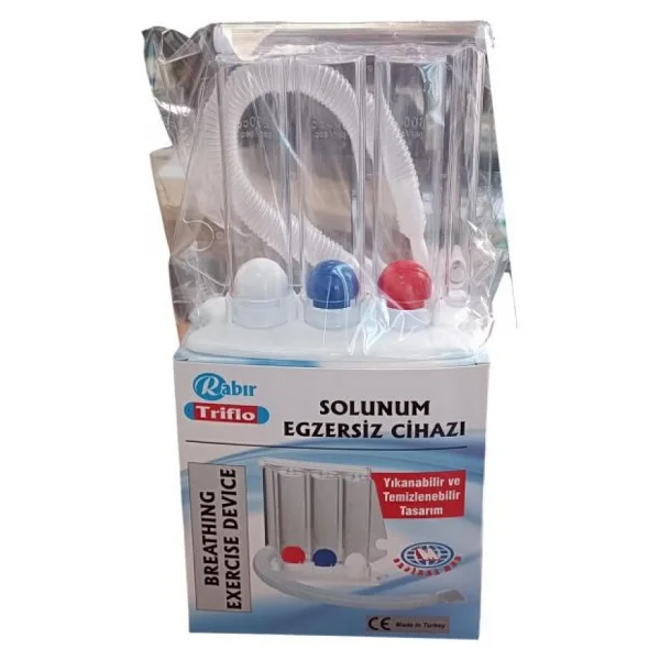 Rabır Triflo Solunum Egzersiz Cihazı Triflo 4 Adet - Görsel 3