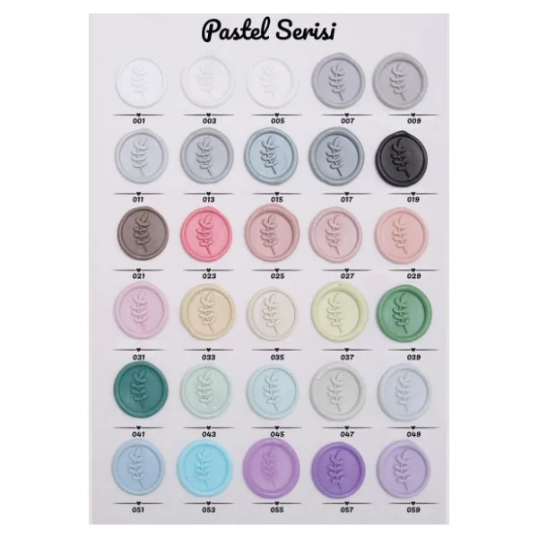 Mühür Mumu Eritme Kalp Boncuk Paket Model No: 621 Bebe Mavi - Görsel 4