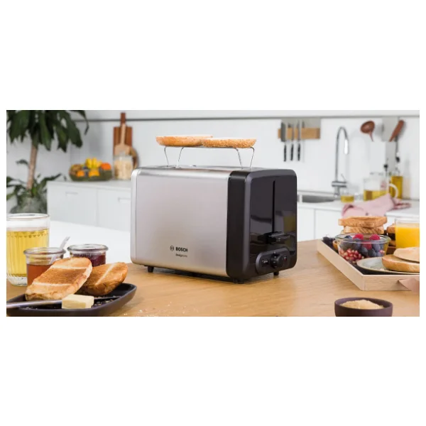 Bosch Tat4p420 Designline Kompakt Ekmek Kızartma Makinesi - Görsel 2