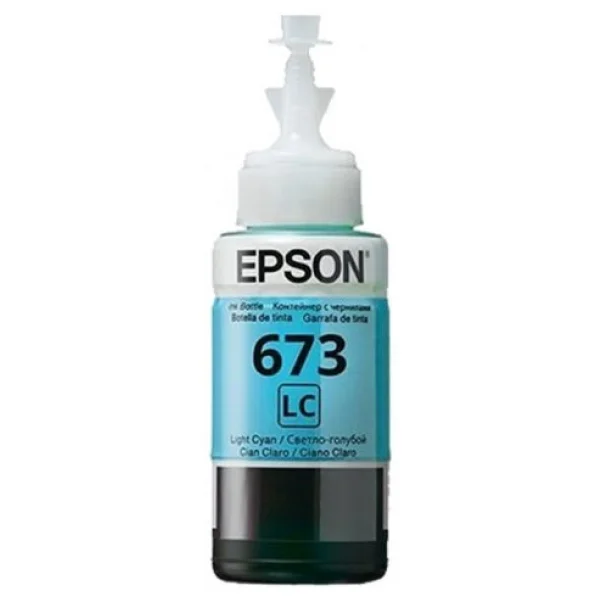 Epson T6735 Açık Mavi Mürekkep - Görsel 7