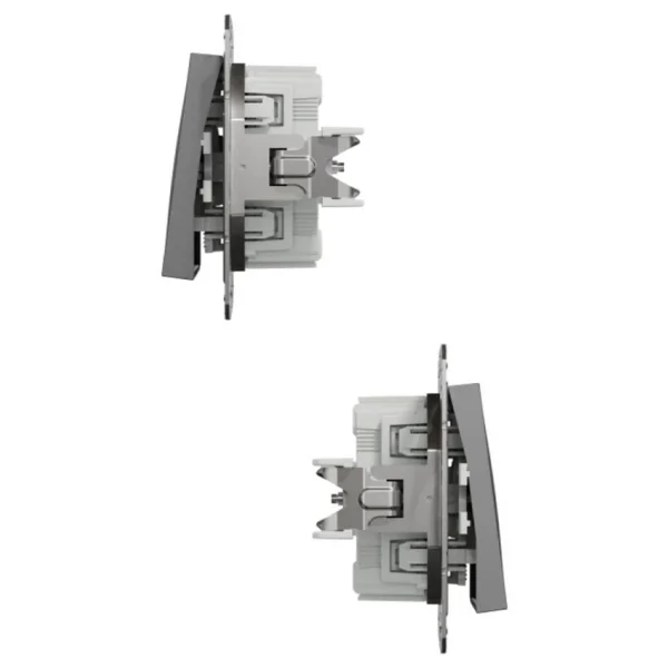 Schneider Eph0400171 Asfora Sıva Altı Vavien Çerçevesiz Antrasit Anahtar Priz - Görsel 6