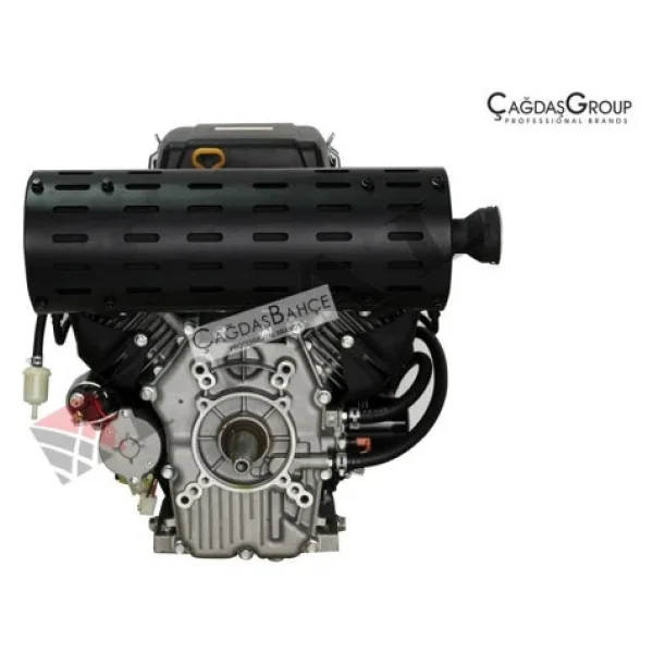 Loncin Lc2v80fd 26 Hp Marşlı Dikey Şaftlı Makine Motoru - Görsel 3