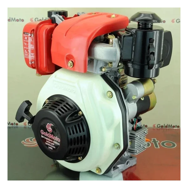 Goldmoto Gm178fen-H 7 Hp Marşlı Krank Mili Frezeli Dizel Motor - Görsel 3
