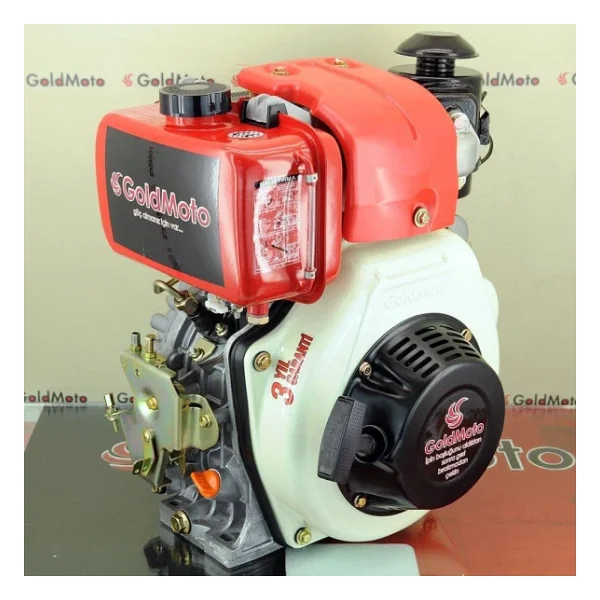 Goldmoto Gm178fen-H 7 Hp Marşlı Krank Mili Frezeli Dizel Motor - Görsel 4