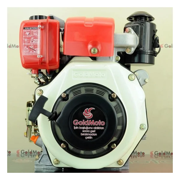 Goldmoto Gm178fen-H 7 Hp Marşlı Krank Mili Frezeli Dizel Motor - Görsel 5