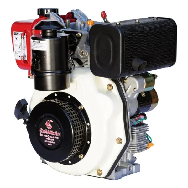 Goldmoto Gm178f-G7 7 Hp İpli Krank Mili Konik Kamalı Dizel Motor - Görsel 4