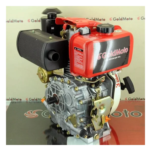 Goldmoto Gm178fen-H 7 Hp Marşlı Krank Mili Frezeli Dizel Motor - Görsel 8