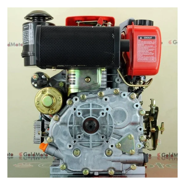 Goldmoto Gm178fen-H 7 Hp Marşlı Krank Mili Frezeli Dizel Motor - Görsel 9