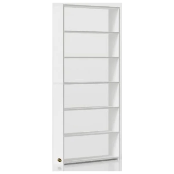 Kenzlife Kitaplık Süper Ga 180x80x19 Byz 6 Katlı Tek Bölme Çift Bölme Opsiyonlu Ofis Mutfak Banyo Dolabı Arkalıksız - Görsel 6