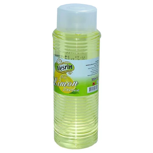 Nesrin Limon 80 Derece 500 ml Pet Şişe Kolonya - Görsel 10