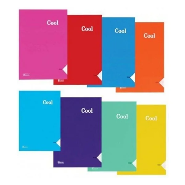 Keskin Color Cool Dikişli A4 100 Yaprak Kareli Defter - Görsel 5