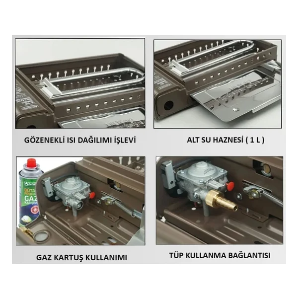 Orcamp Ck-507 Izgaralı Portatif Kamp Ocağı - Görsel 6