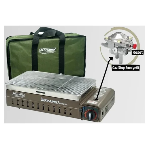Orcamp Ck-507 Izgaralı Portatif Kamp Ocağı - Görsel 7