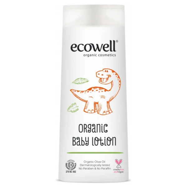 Ecowell Organik Bebek Losyonu 300 Ml - Görsel 8