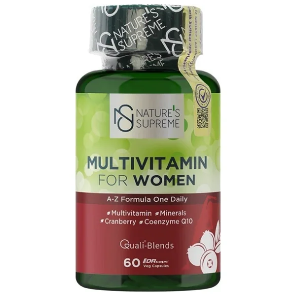 Nature's Supreme Multivitamin For Women 60 Kapsül - Görsel 3