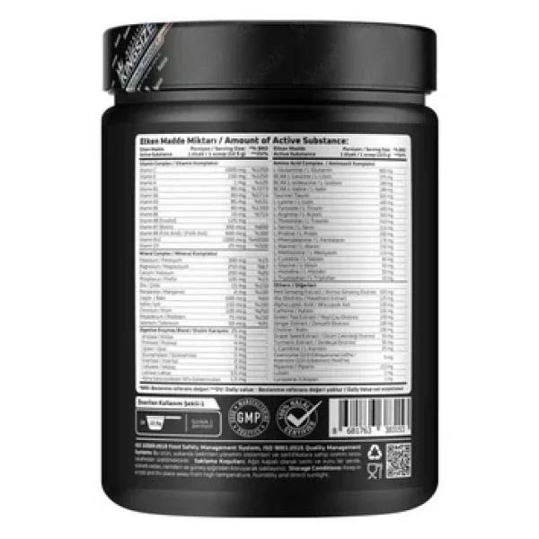 Kingsize Nutrition Monster Pak 500 Gr - Görsel 2