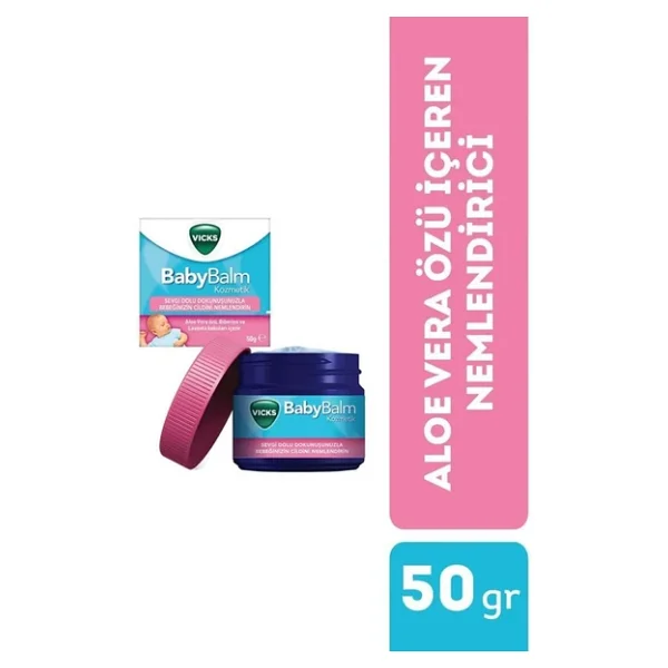 Vicks Baby Balm Nemlendirici 50 Gr - Görsel 3