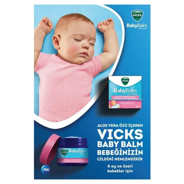 Vicks Baby Balm Nemlendirici 50 Gr - Görsel 5