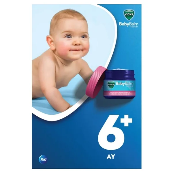Vicks Baby Balm Nemlendirici 50 Gr - Görsel 6