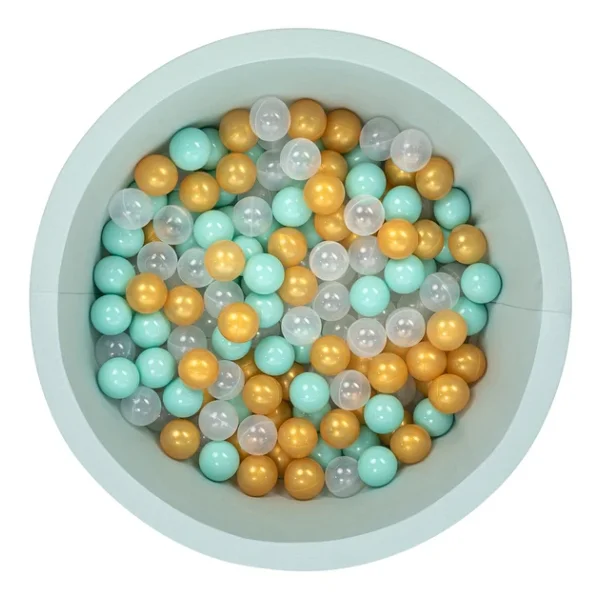 Wellgro Bubble Pops Pembe Top Havuzu-Pembe/Mint/Gold - Görsel 2