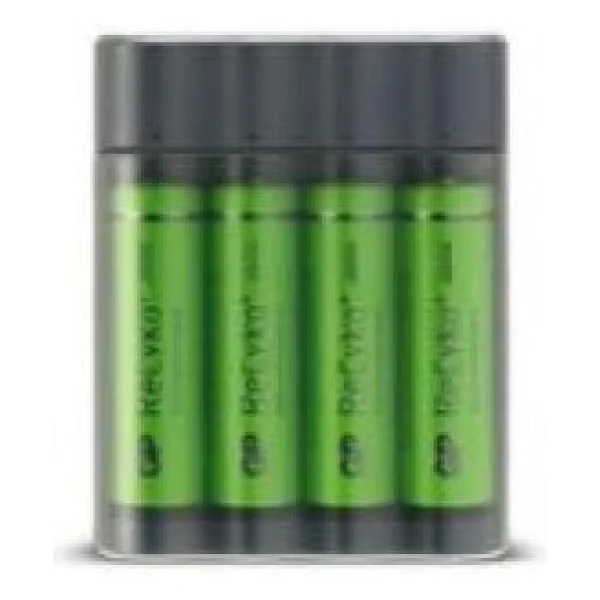 Gp X411 2-İn-1 Pil Şarj Cihazı + 2700 mAh 4'lü Şarjlı Aa Kalem Pil - Görsel 3