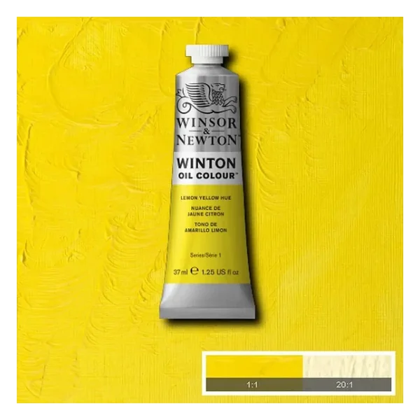 Winsor & Newton Winton 37 Ml 346 Lemon Yellow Hue Yağlı Boya - Görsel 5