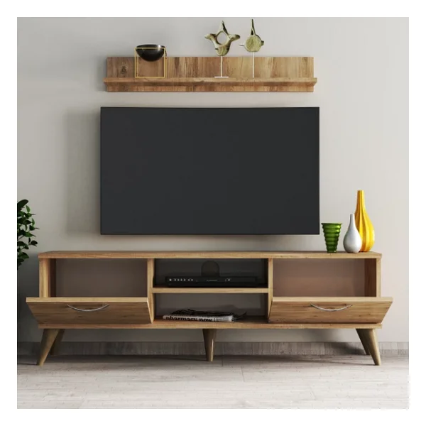 Safir 138 Lik L Raflı TV Ünitesi Çam - Tvu0402 - Görsel 5