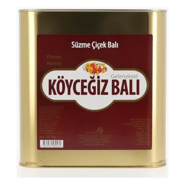 Köyceğiz 10 Kg Teneke Çiçek Balı - Görsel 4