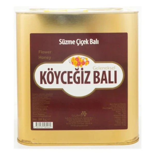 Köyceğiz 10 Kg Teneke Çiçek Balı - Görsel 6