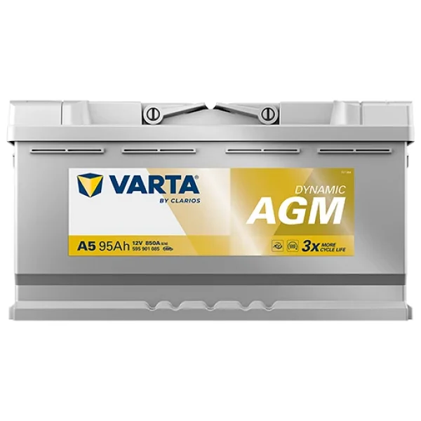 Varta Silver Dynamic G14 Start-Stop Agm 12 V 95 Ah 850 Cca Akü - Görsel 7