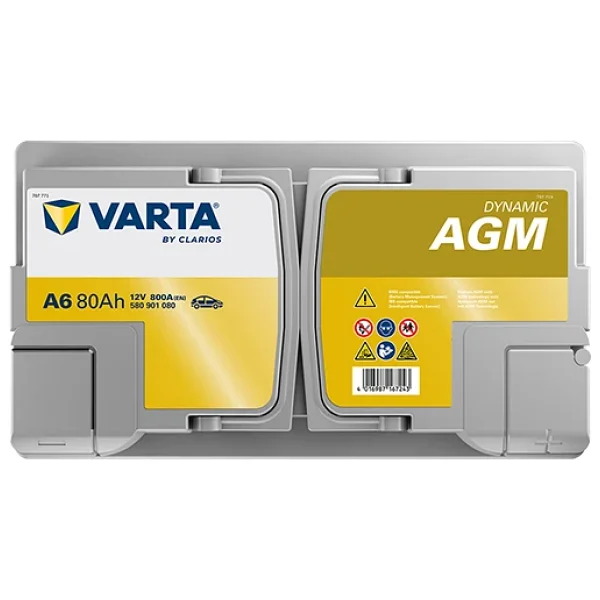 Varta Silver Dynamic F21 Start-Stop Agm 12 V 80 Ah 800 Cca Akü - Görsel 7